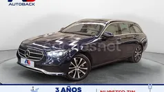 Azul Usado 2021 Mercedes E300 Familiar | 29.650 € (Precio justo)
