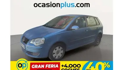 Usado VW Polo Match 80 CV (58 kW) 2006 Azul Utilitario