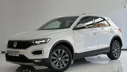 Usado VW T-Roc Sportline 150 CV (110 kW) 2018 Blanco SUV