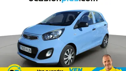 Usado Kia Picanto 69 CV (50 kW) 2012 Azul Utilitario