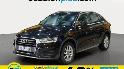 Käytetty Audi Q3 Design 150 HP (110 kW) 2015 Musta Katumaasturi