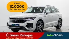 Blanco Usado 2021 VW Touareg R-line SUV | 43.490 € (Precio justo)