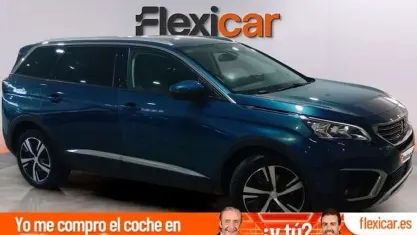 Usado Peugeot 5008 Active 131 CV (96 kW) 2020 Verde SUV
