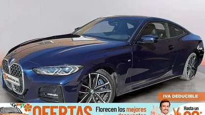 Usado BMW 420 190 CV (139 kW) 2021 Azul Coupe