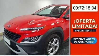 Rojo Usado 2022 Hyundai Kona SUV | 13.990 € (Precio justo)