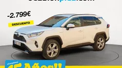 Blanco Usado 2021 Toyota RAV4 Hybrid Advance SUV | 28.590 € (Precio justo)