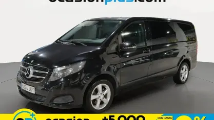 Käytetty Mercedes V220 163 HP (119 kW) 2015 Musta Tila-auto