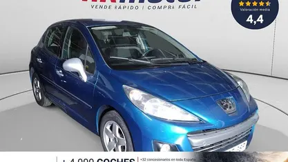 Usado Peugeot 207 Sport 95 CV (69 kW) 2009 Azul Familiar