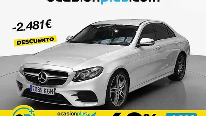 Usado Mercedes E220 194 CV (142 kW) 2018 Gris Berlina