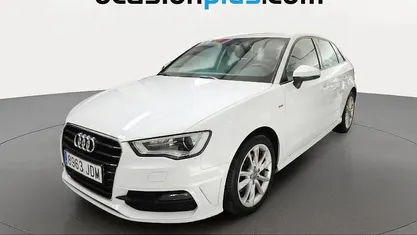 Usado Audi A3 Sportback S-Line 110 CV (80 kW) 2015 Blanco Utilitario