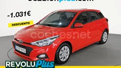 Rojo Usado 2019 Hyundai i20 Berlina | 11.350 € (Precio justo)