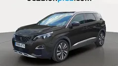 Negro Usado 2019 Peugeot 5008 GT-line Monovolumen | 16.355 € (Buen precio)