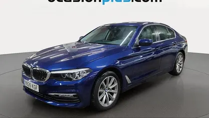 Usado BMW 520 190 CV (139 kW) 2017 Azul Berlina
