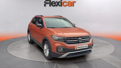 Usado VW T-Cross Advance 110 CV (80 kW) 2021 Naranja SUV