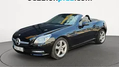Negro Usado 2015 Mercedes SLK250 Descapotable | 23.200 € (Super precio)