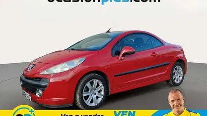 Käytetty Peugeot 207 120 HP (88 kW) 2008 Punainen Avoauto