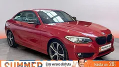 Rojo Usado 2016 BMW 218 Coupe | 16.990 € (Precio justo)