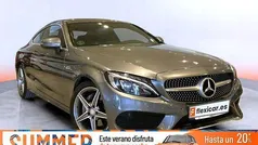 Gris / plata Usado 2016 Mercedes C220 Coupe | 26.990 € (Precio justo)
