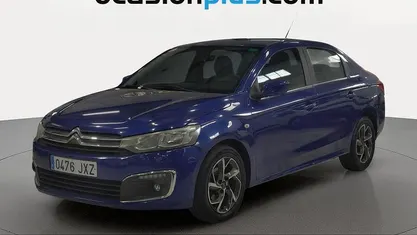 Usado Citroën C-Elysee I Shine 100 CV (73 kW) 2017 Azul Berlina