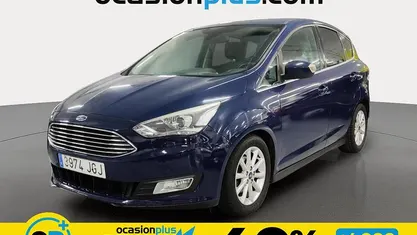 Usado Ford C-MAX Titanium 125 CV (91 kW) 2015 Azul Monovolumen