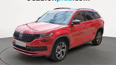 Rojo Usado 2019 Skoda Kodiaq SportLine SUV | 24.537 € (Precio justo)