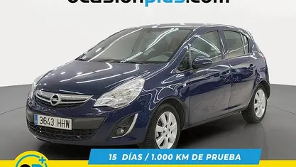 Usado Opel Corsa 86 CV (63 kW) 2012 Azul Utilitario