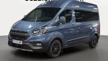 Usado Ford Transit Custom 131 CV (96 kW) 2022 Azul Familiar