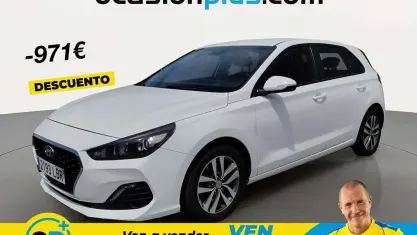 Usado Hyundai i30 95 CV (69 kW) 2019 Blanco Utilitario