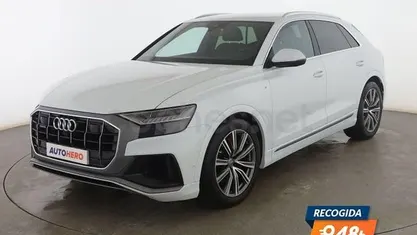 Usado Audi Q8 S-Line 286 CV (210 kW) 2019 Blanco SUV