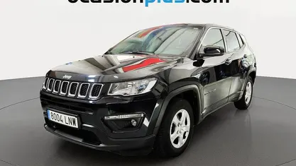 Usado Jeep Compass Longitude 131 CV (96 kW) 2021 Negro SUV