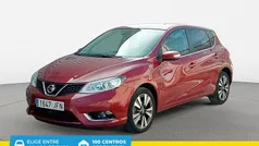 Rojo negro Usado 2015 Nissan Pulsar Tekna Berlina | 12.300 € (Precio justo)