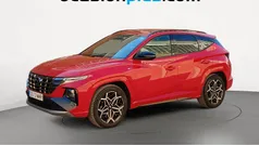 Rojo Usado 2023 Hyundai Tucson N Line SUV | 22.228 € (Precio justo)