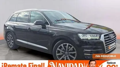 Negro Usado 2018 Audi Q7 Sport SUV | 35.990 € (Super precio)