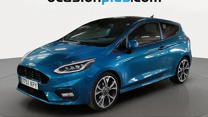 Usado Ford Fiesta ST-Line 140 CV (102 kW) 2018 Azul Utilitario