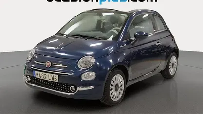Usado Fiat 500C Dolcevita 71 CV (52 kW) 2022 Azul Descapotable