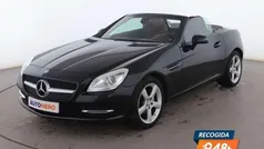 Negro Usado 2016 Mercedes SLK200 Descapotable | 20.099 € (Precio justo)