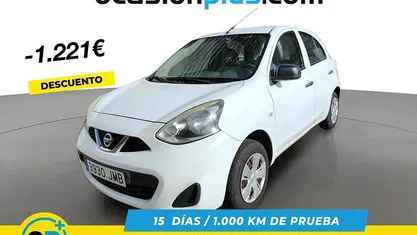 Usado Nissan Micra Acenta 80 CV (58 kW) 2016 Blanco Utilitario