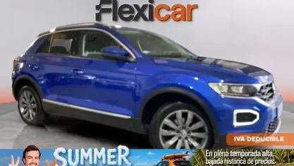 Usado VW T-Roc Sport 150 CV (110 kW) 2022 Azul SUV