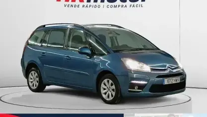 Usado Citroën C4 Seduction 114 CV (83 kW) 2012 Azul Utilitario