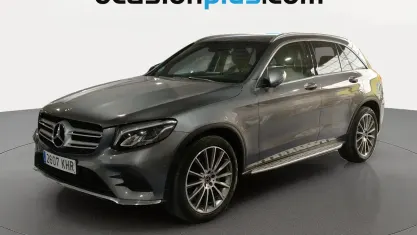 Usado Mercedes GLC220 170 CV (125 kW) 2018 Gris SUV