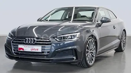 Usado Audi A5 S-Line 190 CV (139 kW) 2017 Gris Coupe