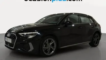 Usado Audi A3 Sportback S-Line 116 CV (85 kW) 2022 Negro Utilitario