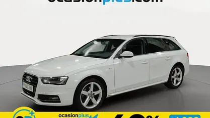 Usado Audi A4 S-Line 190 CV (139 kW) 2015 Blanco Familiar