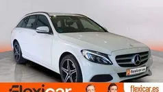 Blanco Usado 2017 Mercedes C220 Familiar | 17.990 € (Super precio)