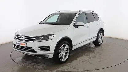 Usado VW Touareg Terrain Tech 262 CV (192 kW) 2015 Blanco SUV