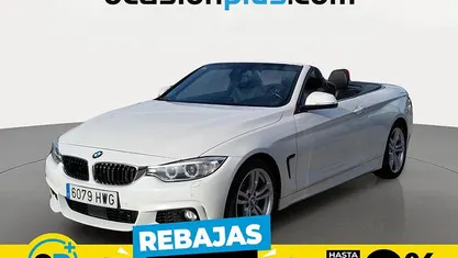 Blanco Usado 2014 BMW 420 Descapotable | 18.990 € (Precio justo)