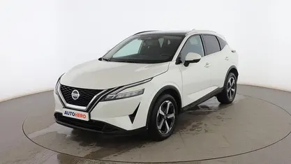 Usado Nissan Qashqai N-Connecta 158 CV (116 kW) 2021 Blanco SUV