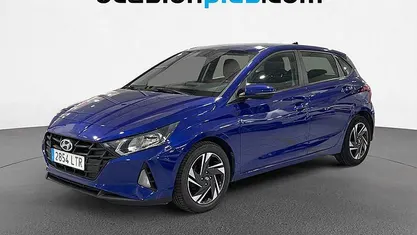 Azul Usado 2021 Hyundai i20 Utilitario | 12.082 € (Precio justo)