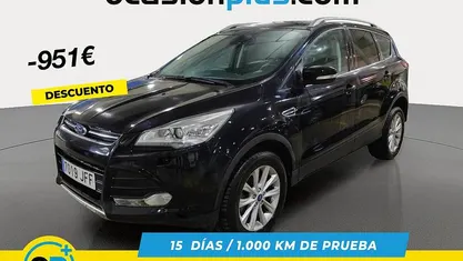 Negro Usado 2015 Ford Kuga Titanium SUV | 11.899 € (Precio justo)