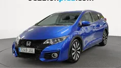 Azul Usado 2015 Honda Civic Lifestyle Familiar | 10.900 € (Buen precio)